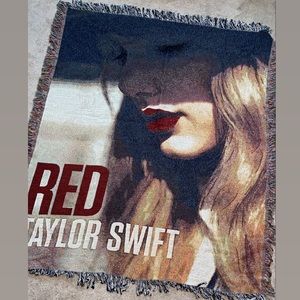 Taylor Swift Red Blanket Tapestry